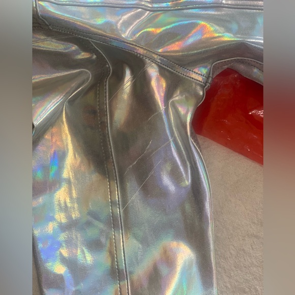 NWT RARE Naked and Famous Hologram Denim Jacket/Size Small - Picture 11 of 16